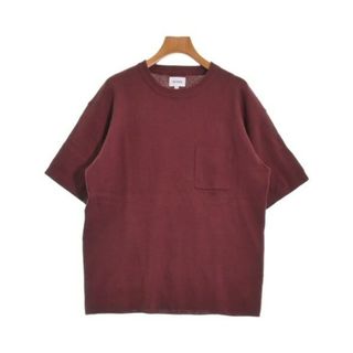 ビームス(BEAMS)のBEAMS ビームス ニット・セーター S 赤 【古着】【中古】(ニット/セーター)