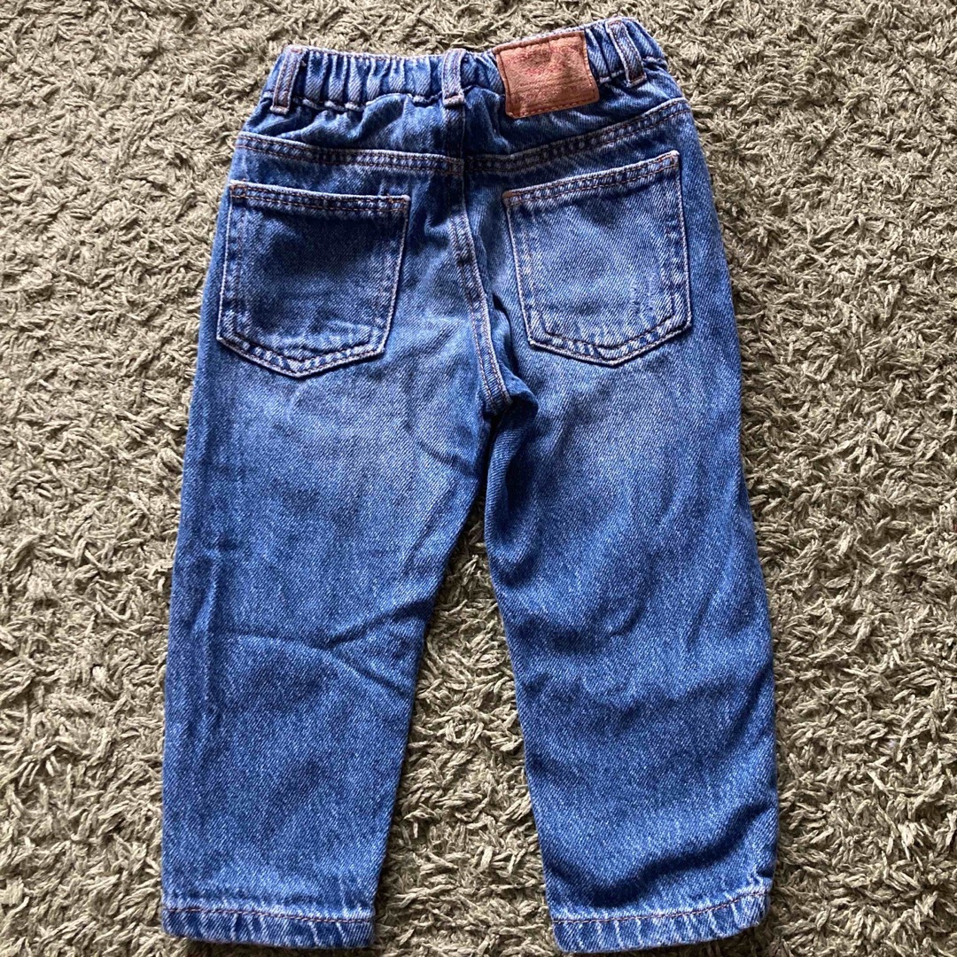 ZARA KIDS(ザラキッズ)のZARA サイズ92 ダメージデニム キッズ/ベビー/マタニティのキッズ服男の子用(90cm~)(パンツ/スパッツ)の商品写真