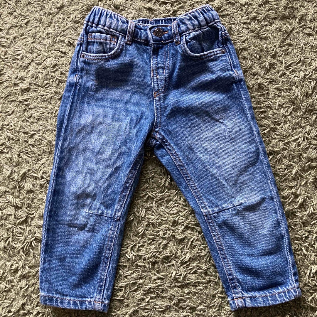 ZARA KIDS(ザラキッズ)のZARA サイズ92 ダメージデニム キッズ/ベビー/マタニティのキッズ服男の子用(90cm~)(パンツ/スパッツ)の商品写真