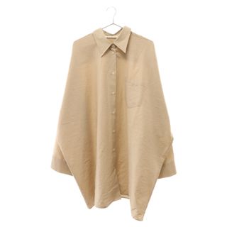 アクネストゥディオズ(Acne Studios)のAcne Studios アクネ ストゥディオズ Mushroom Beige Oversized Shirt オーバーサイズ 長袖シャツ XXS ベージュ レディース BLOU000398(シャツ/ブラウス(長袖/七分))