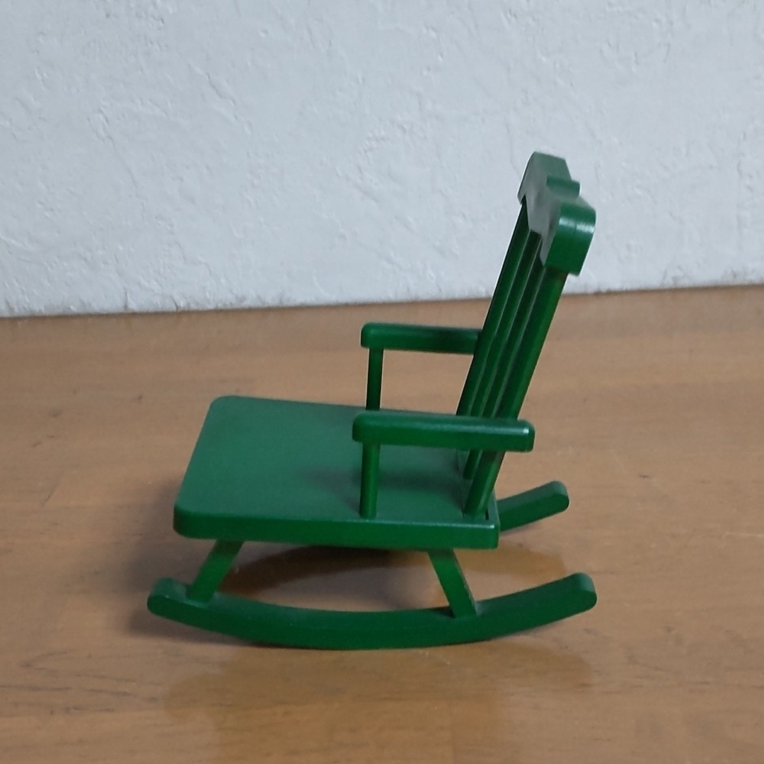 人形の椅子  ロッキングチェア インテリア/住まい/日用品のインテリア小物(置物)の商品写真