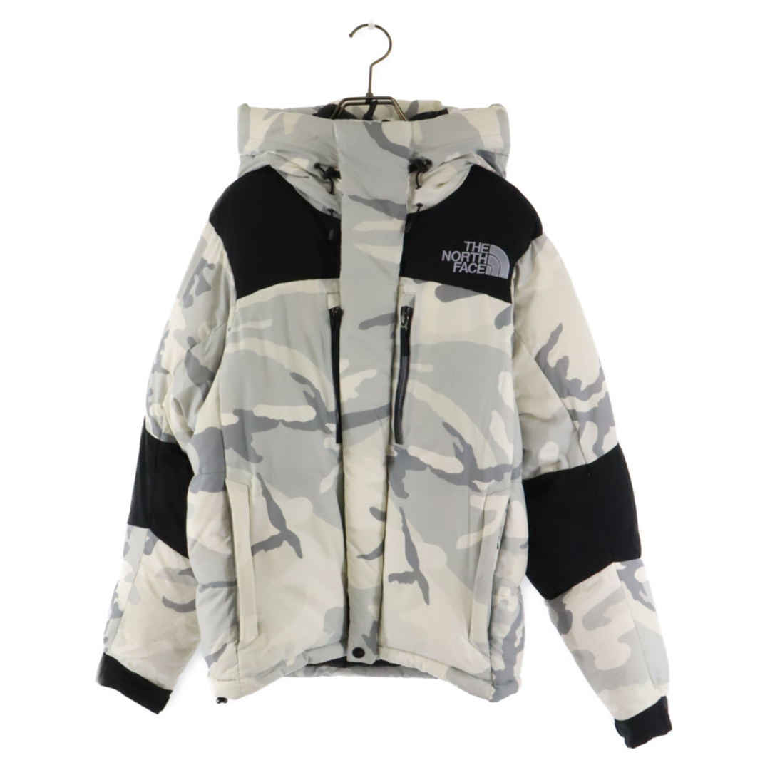 42センチ袖丈THE NORTH FACE ザノースフェイス NOVELTY BALTRO LIGHT JACKET ノベルティバルトロライトジャケット ナイロンダウン ND91720 カモ柄 ホワイト