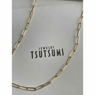 ツツミ(TSUTSUMI)のTSUTSUMI k18 ケーブルチェーンネックレス(ネックレス)