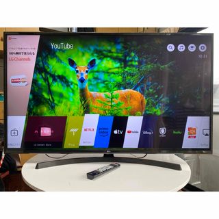 エルジーエレクトロニクス(LG Electronics)の55-10【4K,動画アプリ】LG 55インチ 液晶テレビ 55UK6300(テレビ)