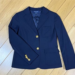 ラルフローレン(Ralph Lauren)の【130】ラルフローレン　フォーマルジャケット　ネイビー　女の子　卒園式　入学式(ドレス/フォーマル)