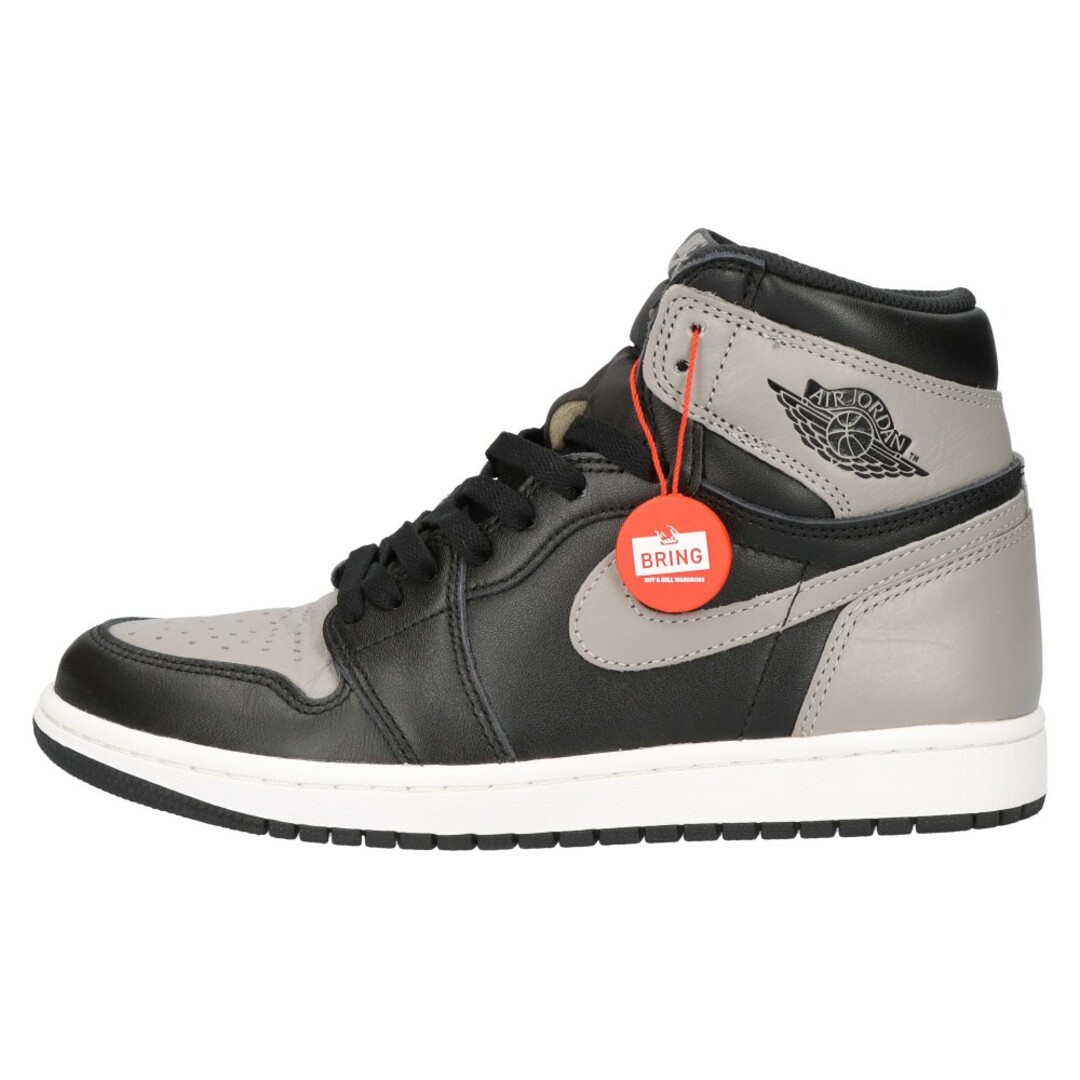 NIKE ナイキ AIR JORDAN 1 RETRO HIGH OG SHADOW 555088-013 エアジョーダン1 ハイカットスニーカー シャドウ グレー/ブラック US8/26cm281センチワイズ