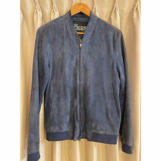 HERNO - 【美品・希少】HERNO ゴートスエード ボンディング HERNO - 【美品・希少】HERNO ゴートスエード ボンディング