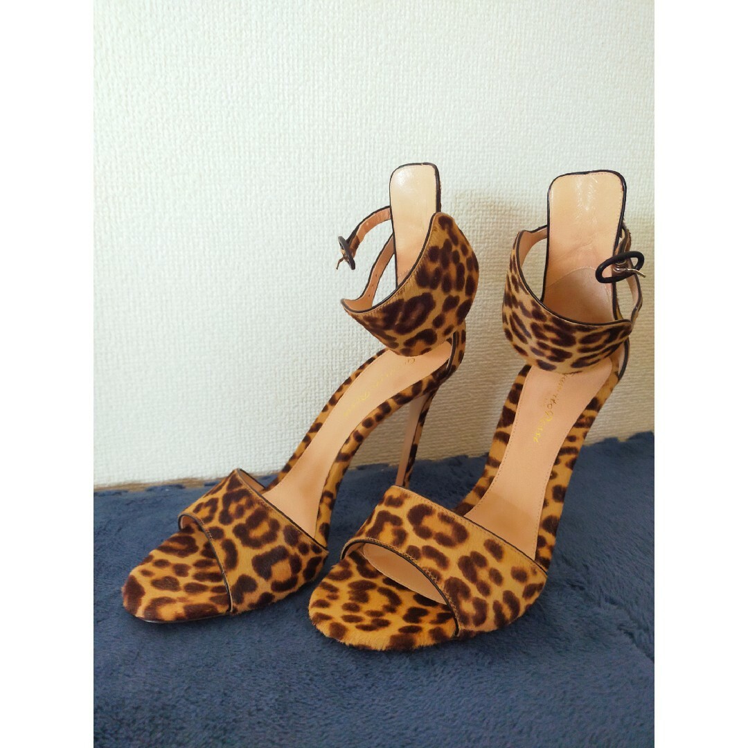 Gianvito Rossi - gianvito rossi ジャンヴィト ロッシ 豹柄 レオパード 38