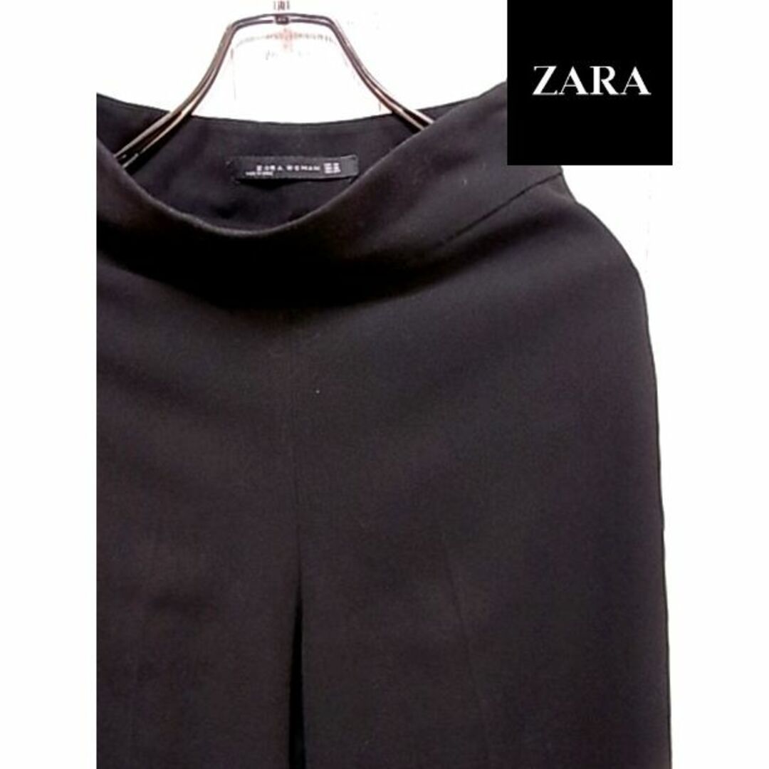 ZARA(ザラ)のザラウーマン ZARA WOMAN XS ブラック パンツ レディースのパンツ(カジュアルパンツ)の商品写真