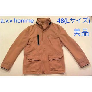 アーヴェヴェ(a.v.v)のa.v.v homme  ミリタリージャケット メンズ コットン100(ミリタリージャケット)