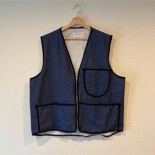 ワンエルディーケーセレクト(1LDK SELECT)のCAMIEL FORTGENS ZIP VEST BISON JEANDENIM(ベスト)