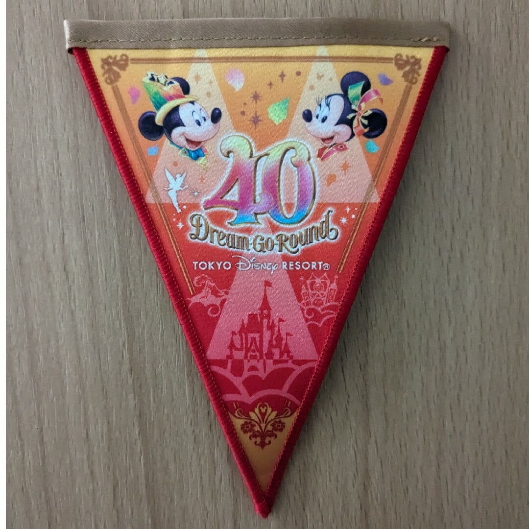 Disney(ディズニー)の40周年ガーランド　ディズニー　ランド エンタメ/ホビーのおもちゃ/ぬいぐるみ(キャラクターグッズ)の商品写真