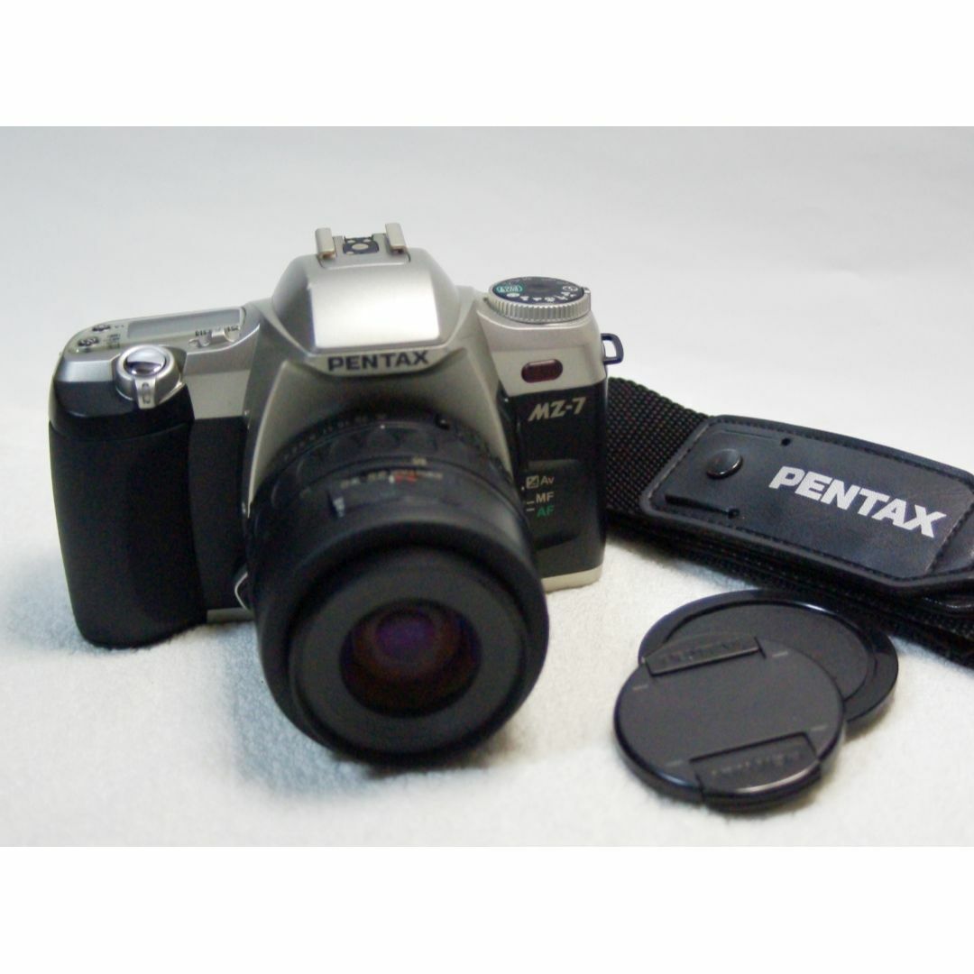 PENTAX(ペンタックス)のペンタックス MZ-7 フィルムカメラレンズセット　動作確認済 スマホ/家電/カメラのカメラ(フィルムカメラ)の商品写真