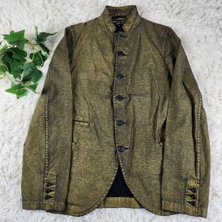 コムデギャルソンオムプリュス(COMME des GARCONS HOMME PLUS)の【 激レア 】 コムデギャルソン　デカダンス期　ジャケット　チャイナ調　グリーン(テーラードジャケット)