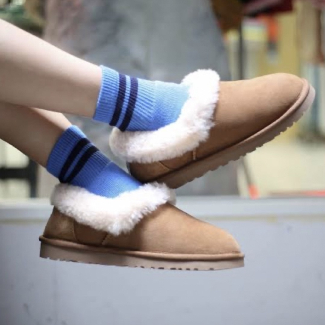 靴/シューズUGG  NITA  ニタ 22㎝　ムートンスリッポン