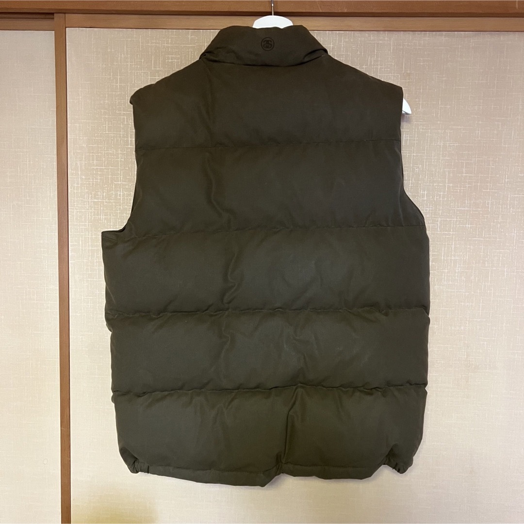 STUSSY(ステューシー)のStussy × British Millerain down vest M メンズのジャケット/アウター(ダウンベスト)の商品写真