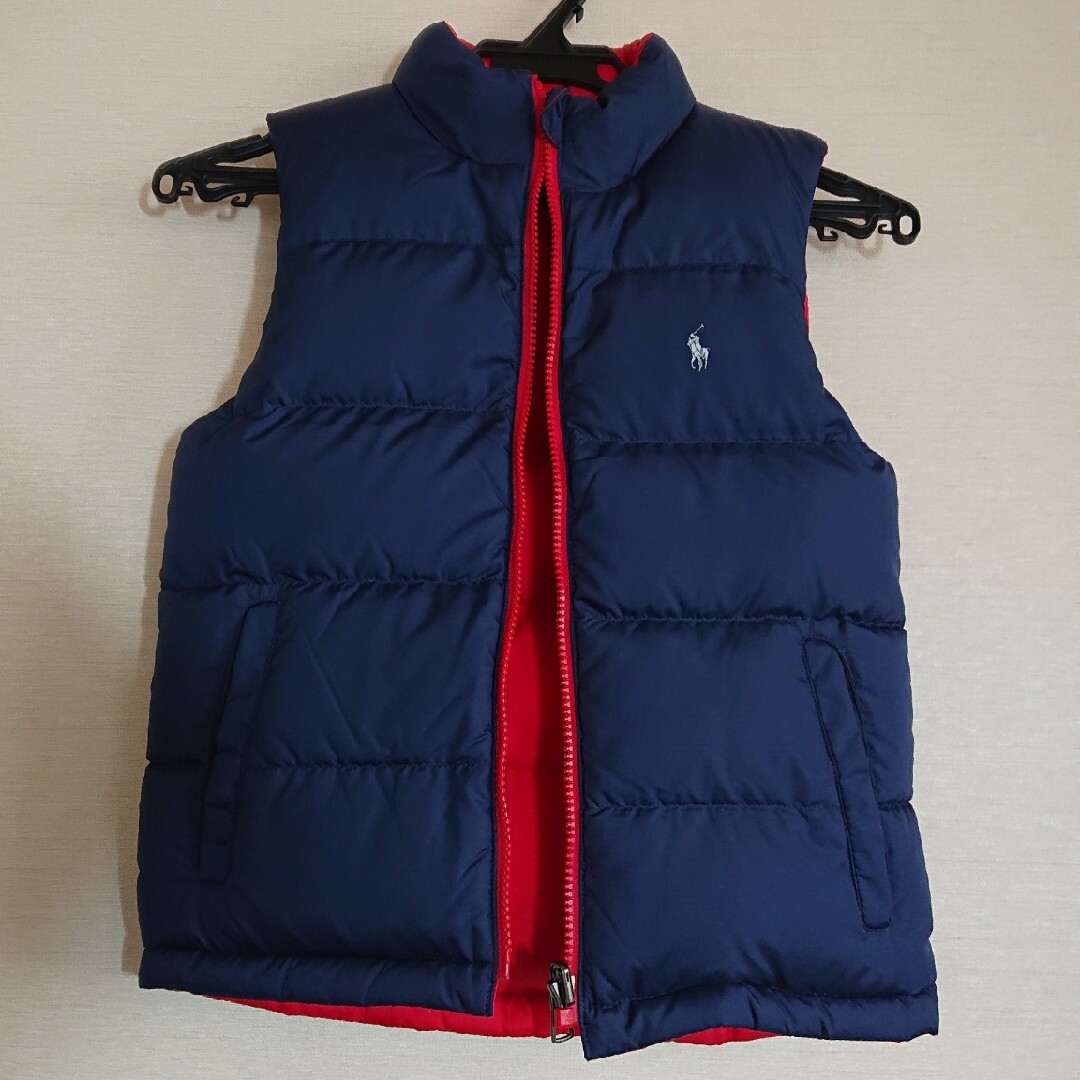 Ralph Lauren(ラルフローレン)のRALPH LAUREN ダウンベスト 130 キッズ/ベビー/マタニティのキッズ服男の子用(90cm~)(ジャケット/上着)の商品写真