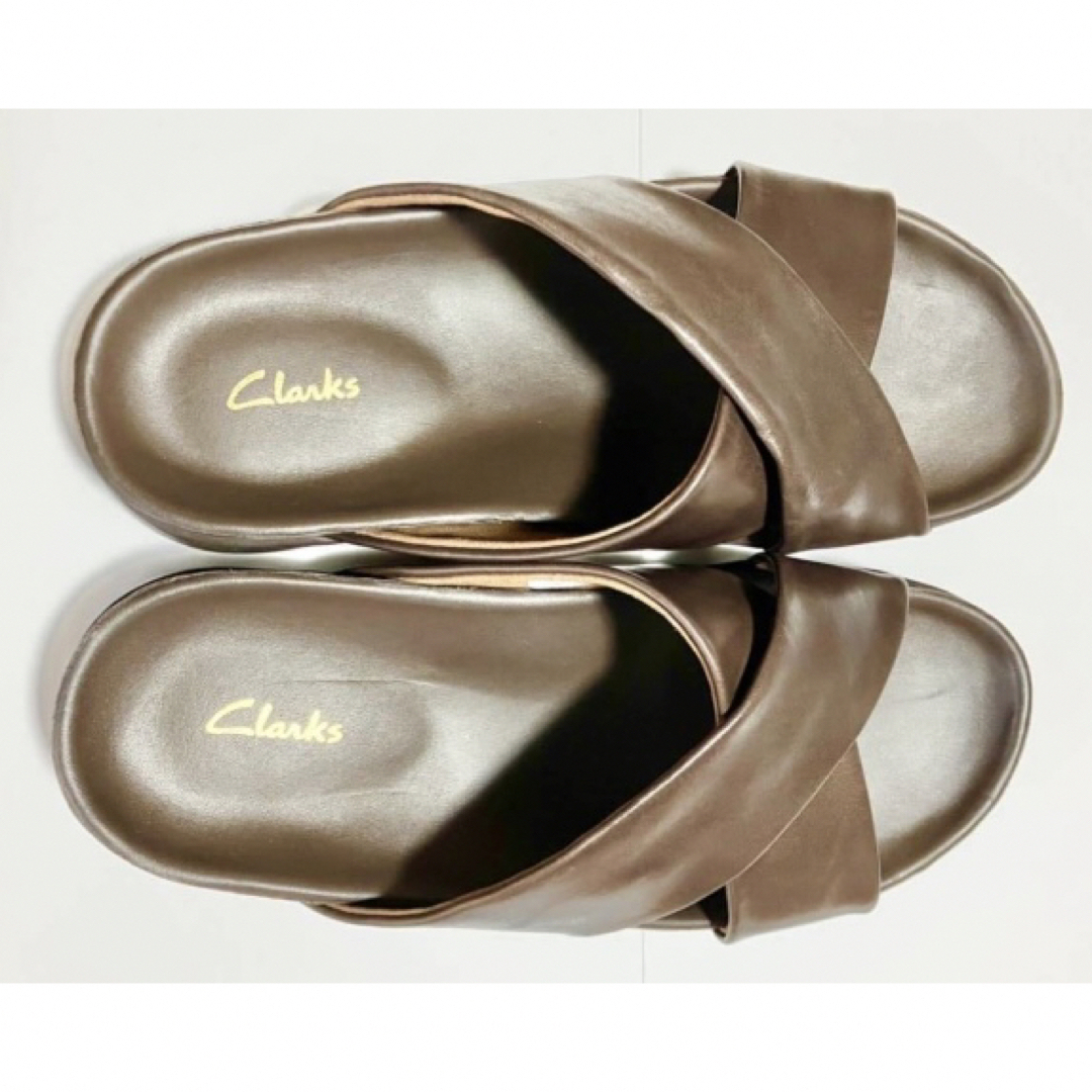 Clarks(クラークス)のサンダル　クラークス　正規品　新品未使用　本革　レザー　26cm ◉送料無料◉ メンズの靴/シューズ(サンダル)の商品写真