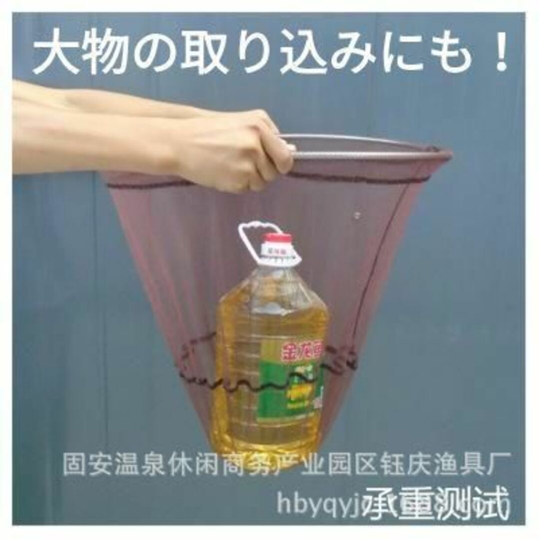 未使用/ランディングネット50cm/玉網/タモ網/ラバーコーティング/ステンレス スポーツ/アウトドアのフィッシング(その他)の商品写真