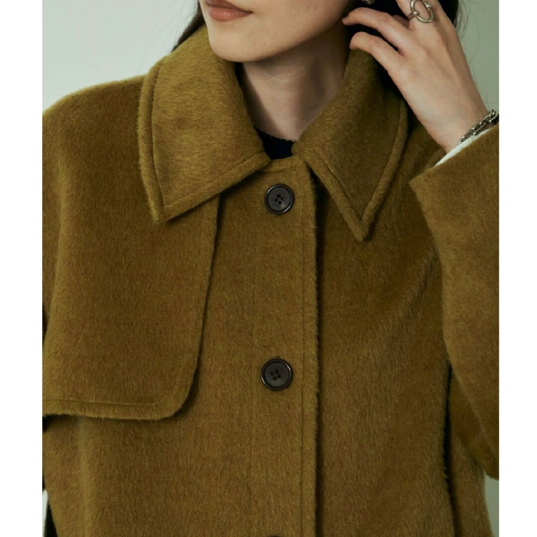 VACANCY シャギーライクステンカラーコート レディースのジャケット/アウター(その他)の商品写真