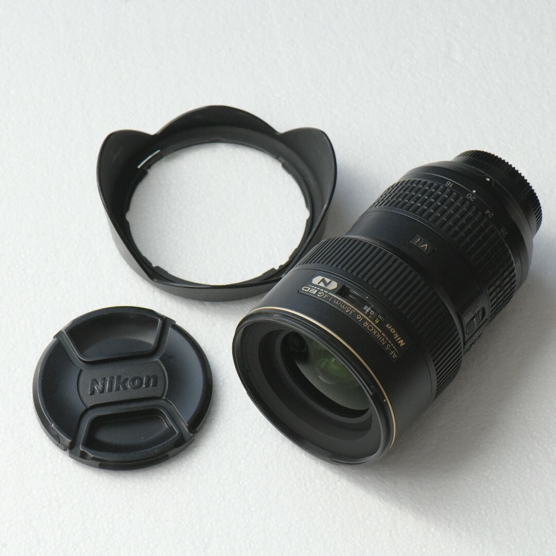 【・並品】Nikon ズームレンズ AF-S 16-35m f/4G ED