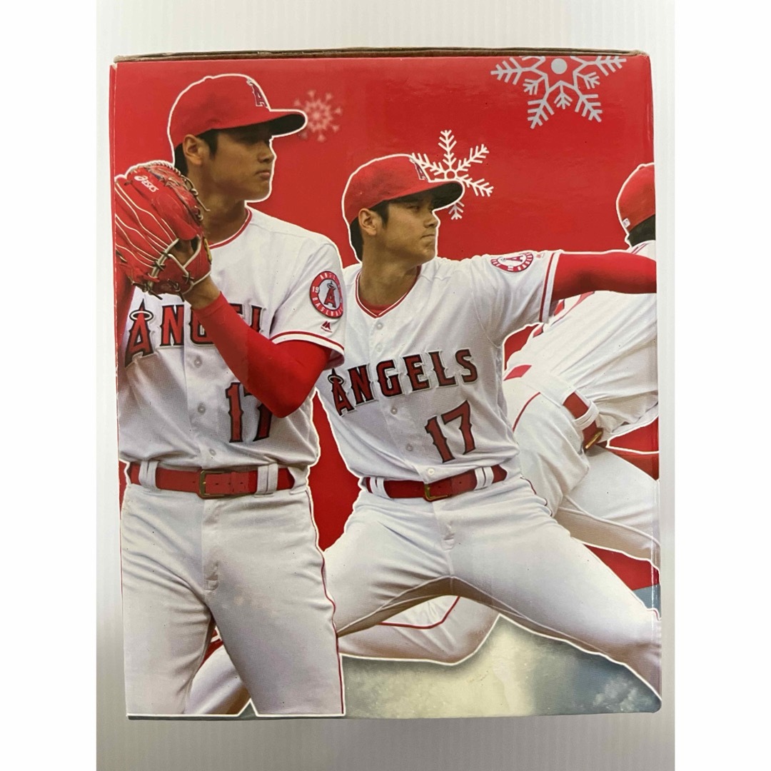 大谷翔平　スノーグローブ\u0026サンタ写真