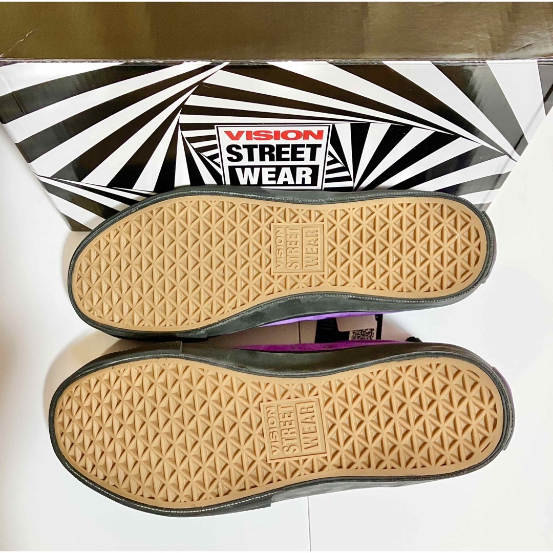 スニーカー　VISION スウェード　ロー　新品未使用　パープル メンズの靴/シューズ(スニーカー)の商品写真