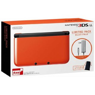 ニンテンドー3DS LL リミテッドパック オレンジXブラック【メーカー生産終了】(その他)