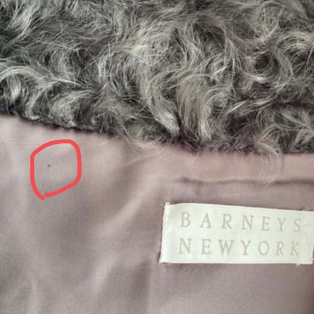 BARNEYS NEW YORK バーニーズ ニューヨーク ファーコート BARNEYS NEW YORK バーニーズ ニューヨーク ファーコート
