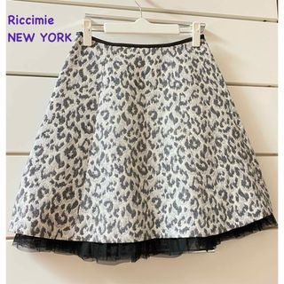 リッチミーニューヨーク(Riccimie New York)の最終sale⭐︎新品♥リッチミーニューヨーク♥2WAY レオパード スカート(ミニスカート)