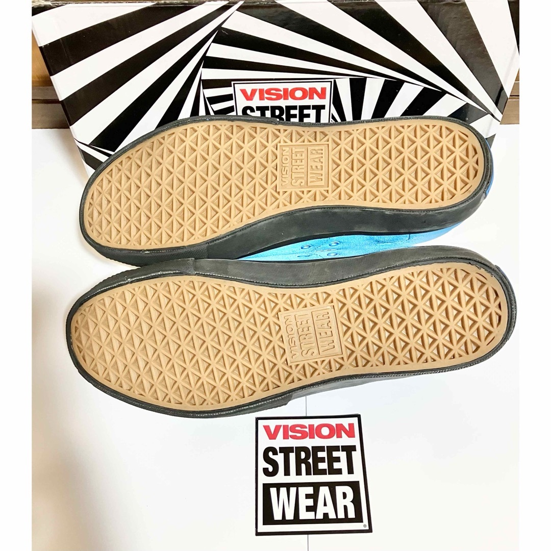 VISION STREET WEAR(ヴィジョン ストリート ウェア)のスニーカー　VISION スウェード　ロー　新品未使用　スカイブルー　◉送料無料 メンズの靴/シューズ(スニーカー)の商品写真