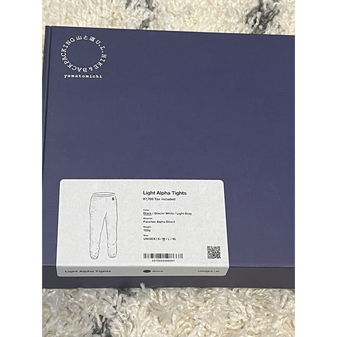 山と道 Light Alpha Tights 新品未使用品 サイズM ブラック 山と道 Light Alpha Tights 新品未使用品 サイズM ブラック