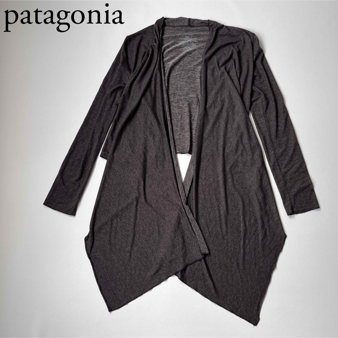 patagonia(パタゴニア)の美品　patagonia パタゴニア　カーディガン　ショール レディースのトップス(カーディガン)の商品写真