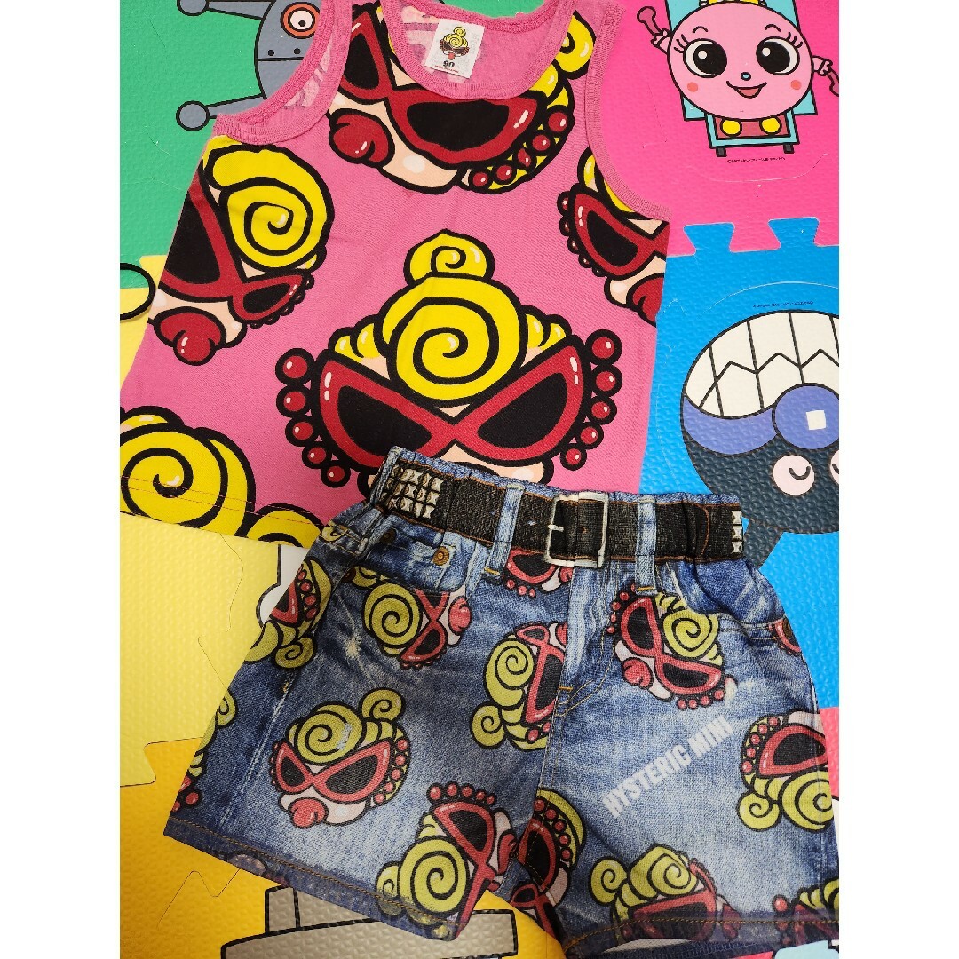 HYSTERIC MINI(ヒステリックミニ)の5.PUFFYセット🐰 キッズ/ベビー/マタニティのキッズ服女の子用(90cm~)(その他)の商品写真