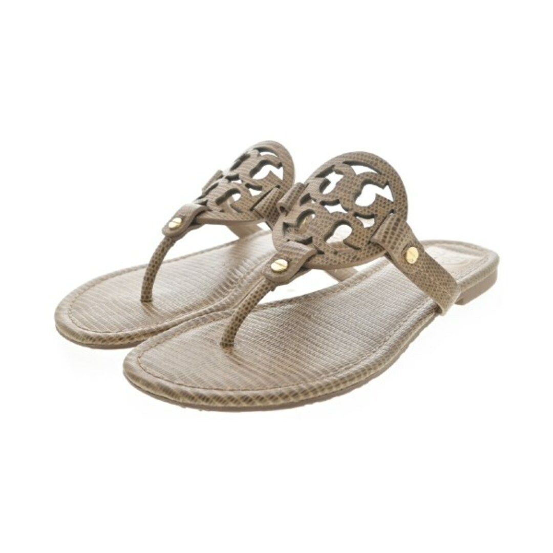 Tory Burch - TORY BURCH トリーバーチ サンダル US7(24cm位) ベージュ