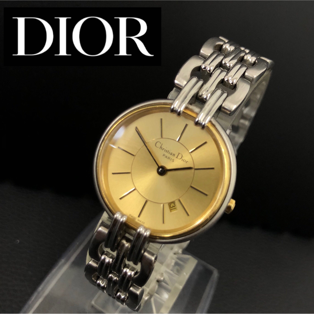 ファッション小物(C120413) DIOR 腕時計 D66-110 レディース クォーツ