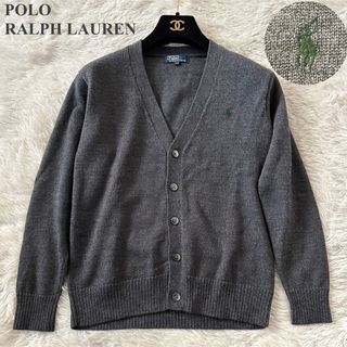 ポロラルフローレン(POLO RALPH LAUREN)の【美品】RALPH LAUREN ウール100％ カーディガン 150(カーディガン)