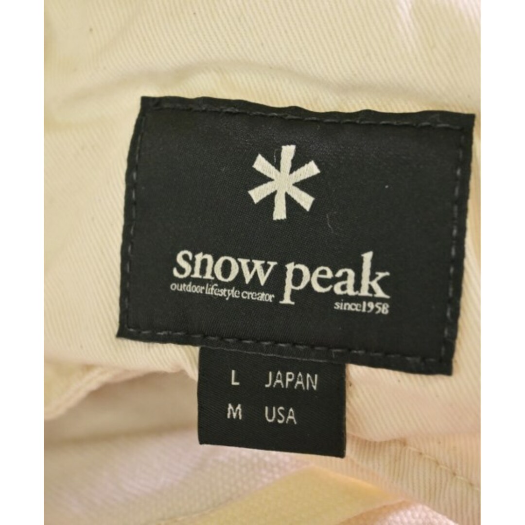 Snow Peak(スノーピーク)のsnow peak スノーピーク ショートパンツ L 白 【古着】【中古】 メンズのパンツ(ショートパンツ)の商品写真