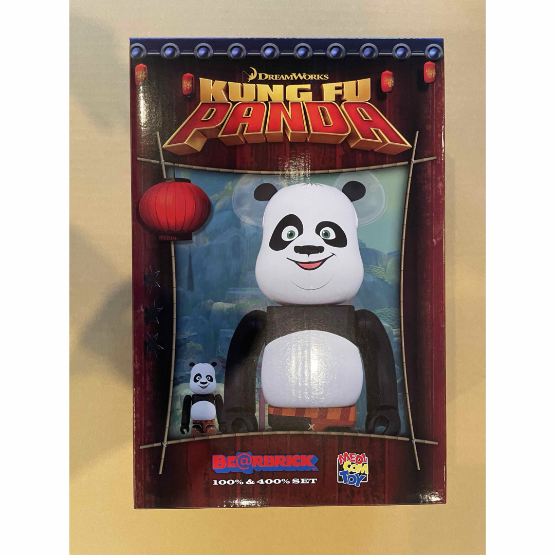 エンタメ/ホビー未開封 BE@RBRICK Kung Fu Panda 100％ & 400％