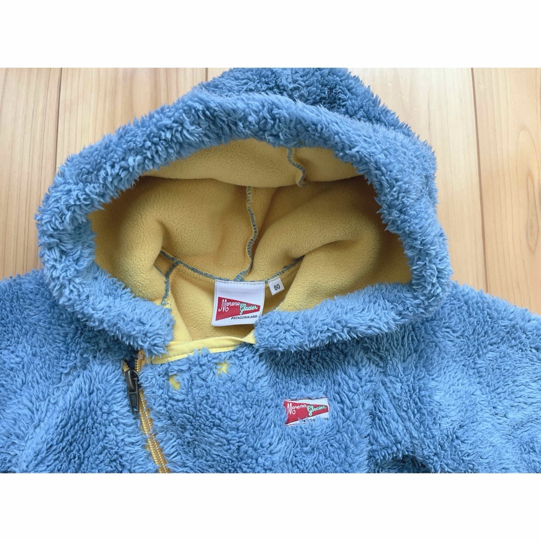 patagonia(パタゴニア)のパタゴニア　冬用カバーオール　水色　厚地 キッズ/ベビー/マタニティのベビー服(~85cm)(カバーオール)の商品写真