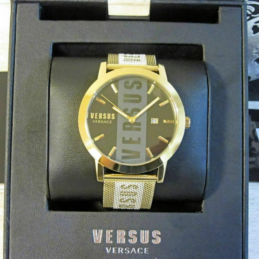 新品 VERSUS VERSACE メンズ 腕時計 ウォッチ 3針 黒 金全商品一覧ByIcedRoom