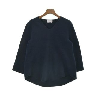 ユナイテッドアローズ(UNITED ARROWS)のUNITED ARROWS ニット・セーター -(M位) 紺 【古着】【中古】(ニット/セーター)