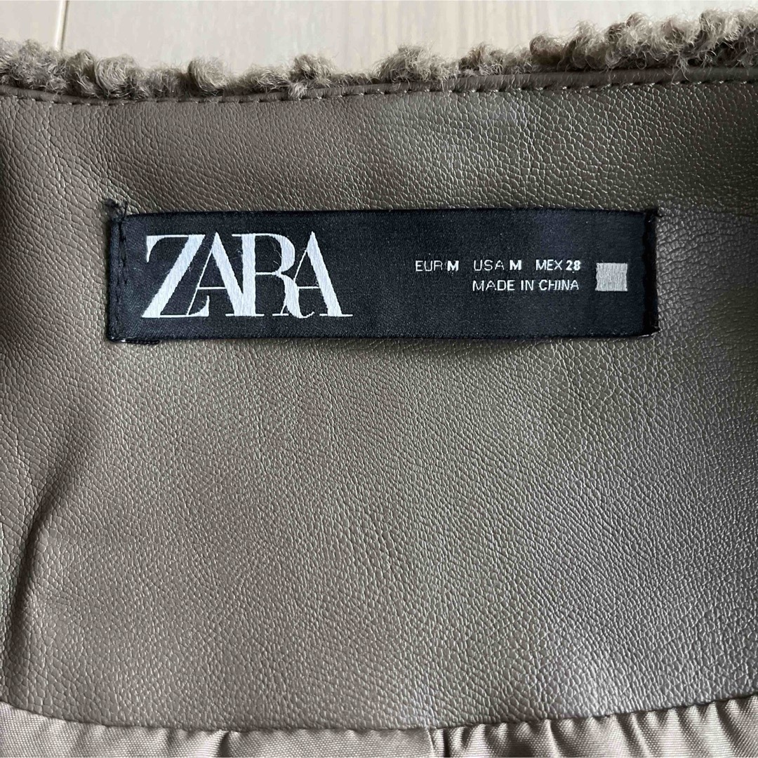 ZARA オーバーサイズ ボンバージャケット M 未使用に近い ボンバーコート