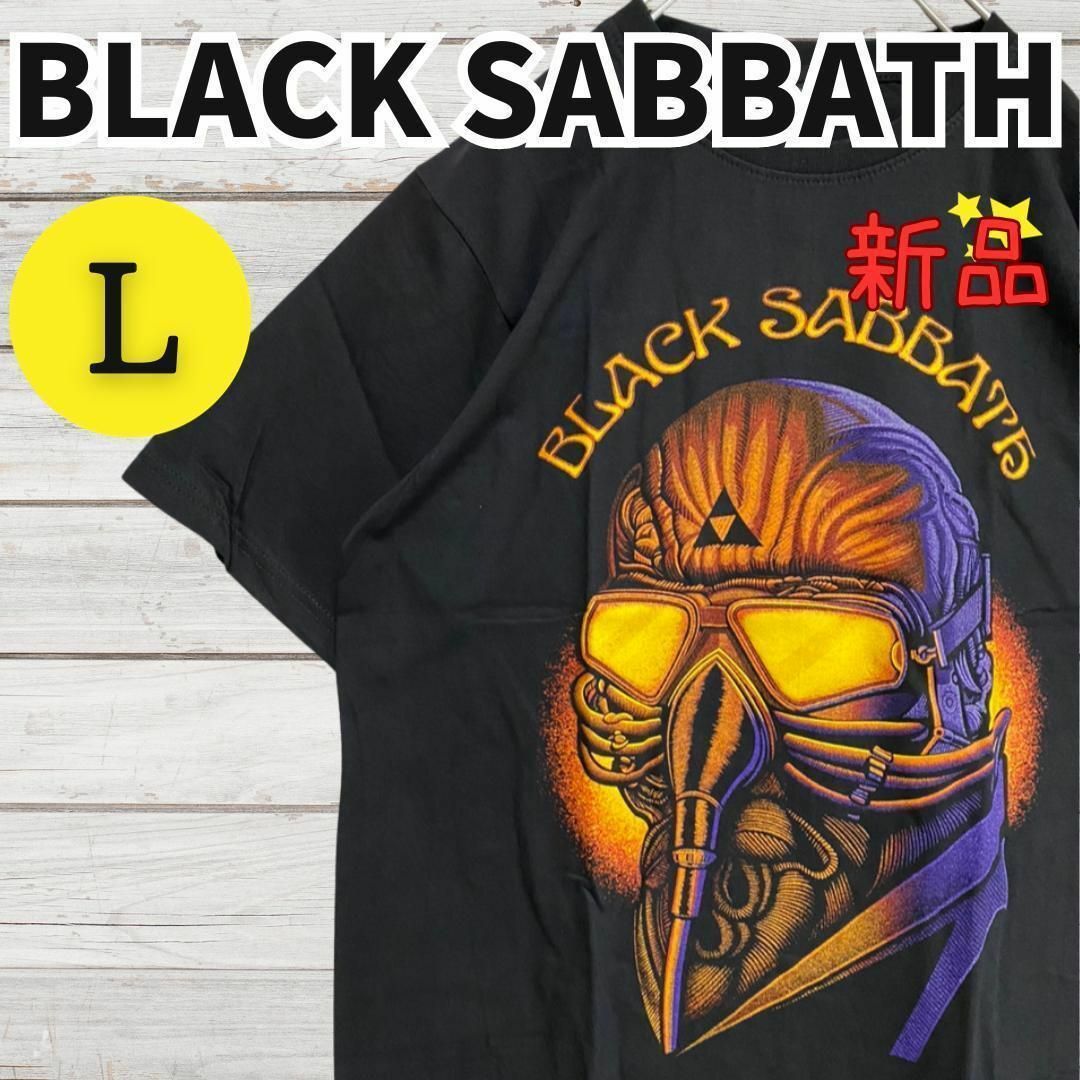 ブラック・サバス BLACK SABBATH Tシャツバンド Lサイズ 2367 メンズのトップス(Tシャツ/カットソー(半袖/袖なし))の商品写真