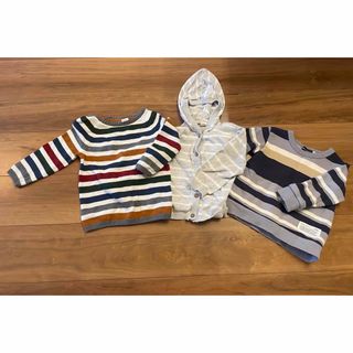 ベベ(BeBe)のBeBe H&M ベベ　キッズ　子供　トップス　トレーナー　ニット　まとめ売り(Tシャツ/カットソー)