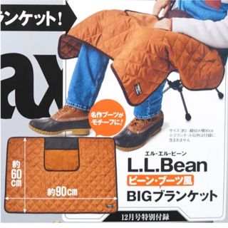 エルエルビーン(L.L.Bean)の モノマックス 2023年 12月号 付録　エルエルビーンクッションブランケット(その他)