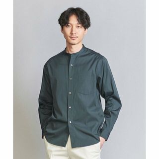 ビューティアンドユースユナイテッドアローズ(BEAUTY&YOUTH UNITED ARROWS)の【DK.GREEN】ブロード バンドカラー リラックスレギュラー シャツ(その他)