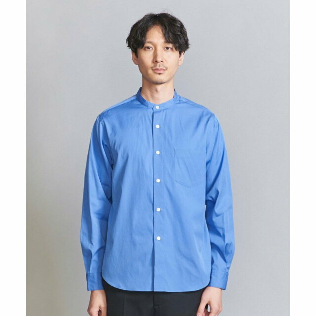 BEAUTY&YOUTH UNITED ARROWS(ビューティアンドユースユナイテッドアローズ)の【LT.BLUE】ブロード バンドカラー リラックスレギュラー シャツ その他のその他(その他)の商品写真