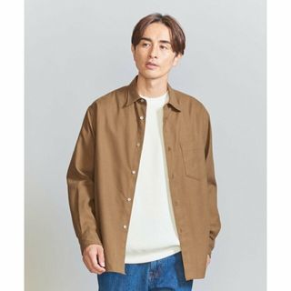 ビューティアンドユースユナイテッドアローズ(BEAUTY&YOUTH UNITED ARROWS)の【MD.BROWN】コットンツイル ネル レギュラーカラー フォルム シャツ(その他)