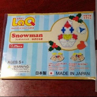 ラキュー(LaQ)のLaQ雪だるまプレゼントキット(知育玩具)